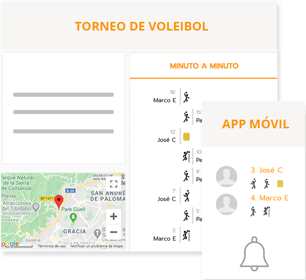 Software para organizar campeonatos de voleibol y vóley playa